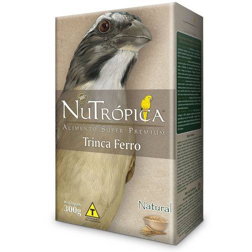 Ração Nutrópica Natural para Trinca Ferro - 300g