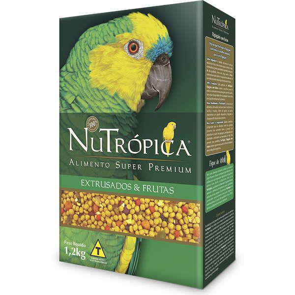 Ração Nutrópica Papagaio com Frutas - 1,2kg - Nutropica