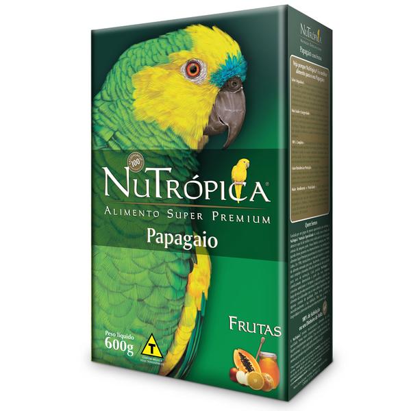 Ração Nutrópica Papagaio com Frutas 600 Gr - Nutrópica
