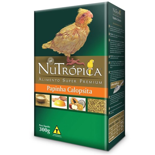 Ração Nutrópica Papinha para Calopsita - 300G