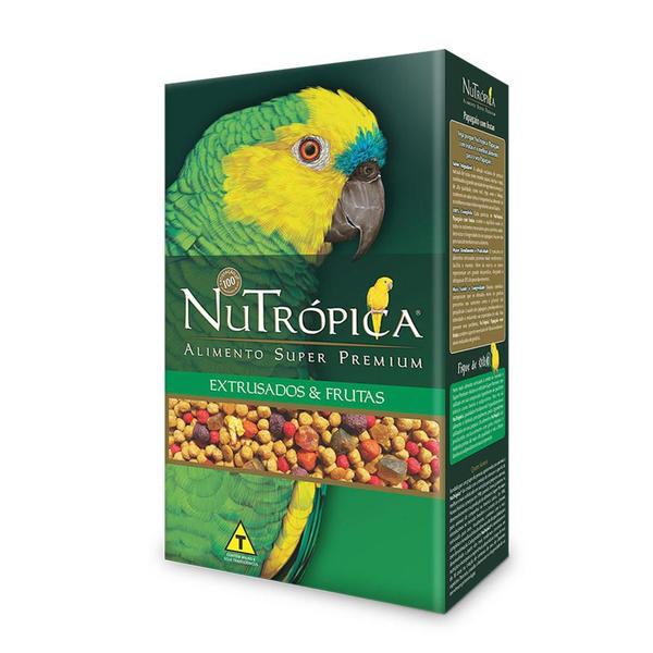 Ração Nutrópica para Papagaios com Frutas 300g