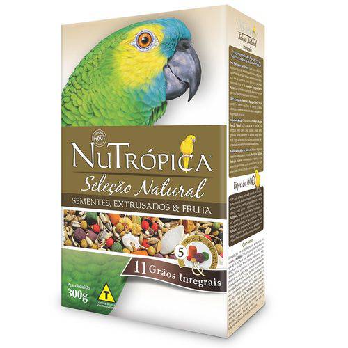 Ração Nutrópica Seleção Natural Papagaio 300g