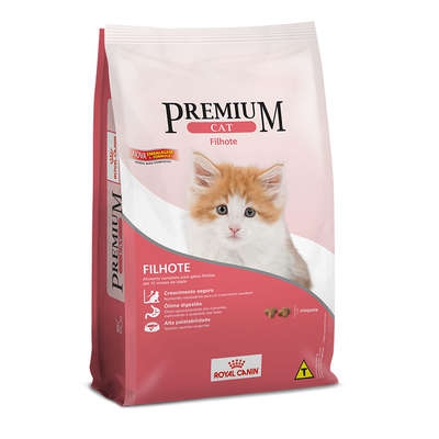 Ração para Gato Filhote Cat Premium 1kg - Royal Caninos
