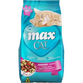 Ração para Gato - Max Cat Sabores - 8 Kg