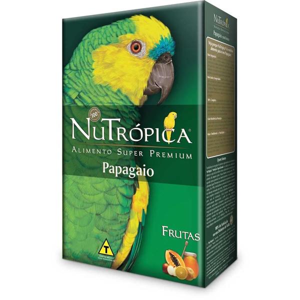 Ração para Papagaio NuTrópica Sabor Frutas-300g - Nutropica