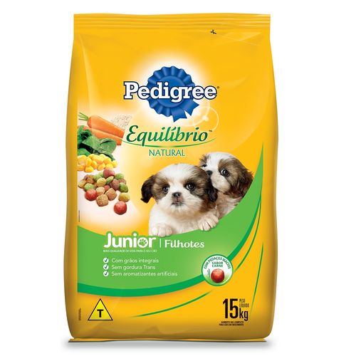 Ração Pedigree Equilíbrio Natural para Cães Filhote 15kg