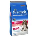 Ração Premier Dermacare Ambientes Internos para Cães Adultos de Raças Pequenas - 1kg