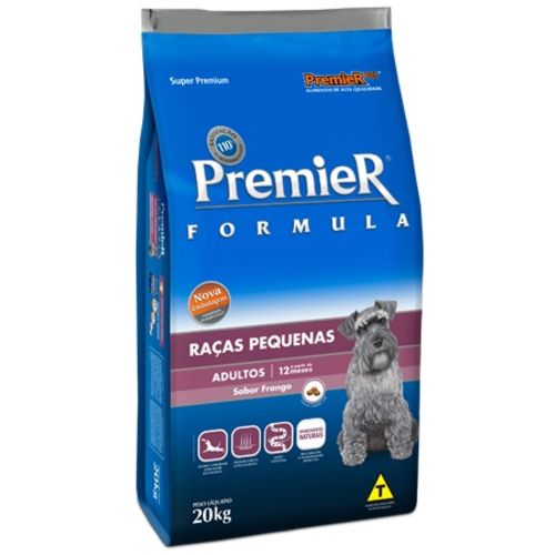 Ração Premier Formula Cães Adultos Raças Pequenas 20 Kg