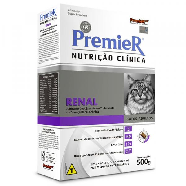 Ração PremieR Nutrição Clínica Gatos Renal - 500 G