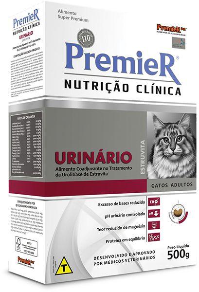Ração Premier Nutrição Clínica Gatos Urinário 500g - Premier Pet