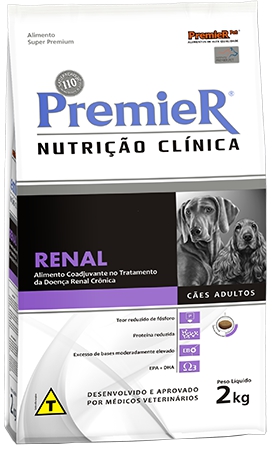 Ração Premier Nutrição Clínica Renal 2kg - Premier Pet