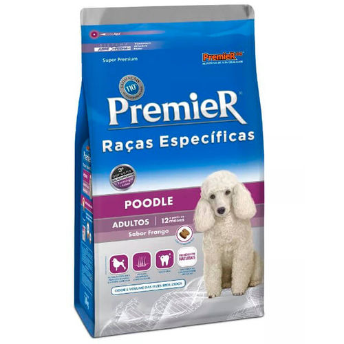 Ração Premier Raças Específicas Cães Adultos Poodle 7,5kg