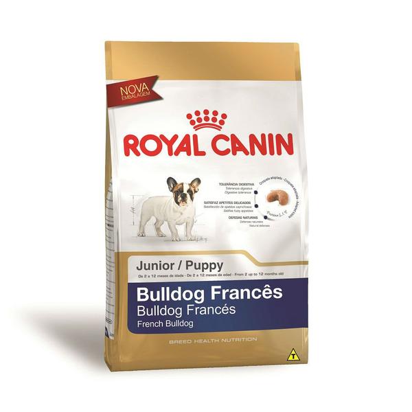Ração Royal Canin Bulldog Francês Cães Filhotes 1kg