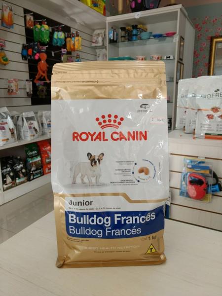 Ração Royal Canin Bulldog Francês Junior - 1 Kg