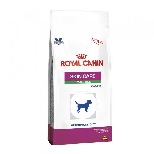 Ração Royal Canin Canine Veterinary Diet Skin Care Small Dog para Cães Adultos com Doenças de Pele - 2 KG