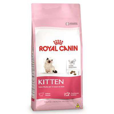 Ração Royal Canin Feline Kitten para Gatos Filhotes Até 12 Meses- 400g
