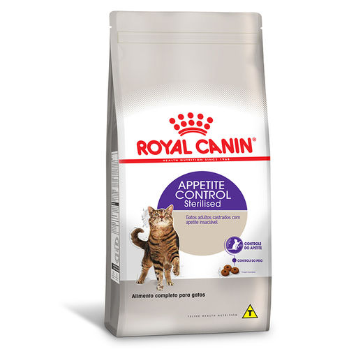 Ração Royal Canin Gato Sterilised Appetite Control