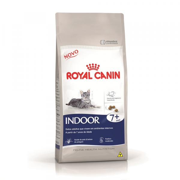 Ração Royal Canin Gatos Indoor 7+ 1,5 Kg - Royal Canin