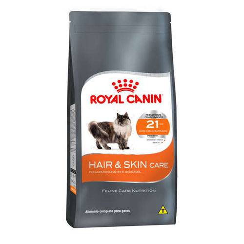 Ração Royal Canin Hair & Skin Care para Gatos Adultos - 400 G