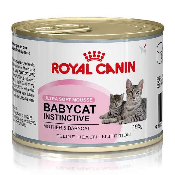Ração Royal Canin Lata Baby Cat Instinctive para Gatos Filhotes - 195 G