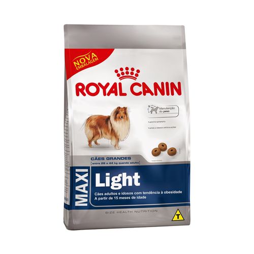 Tudo sobre 'Ração Royal Canin Maxi Light 15kg'