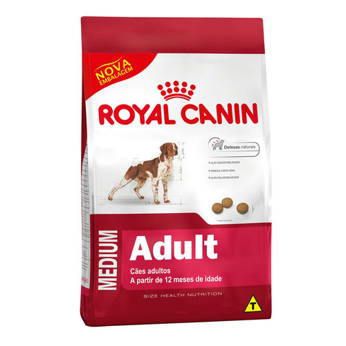 Ração Royal Canin Medium - Cães Adultos - 2,5kg
