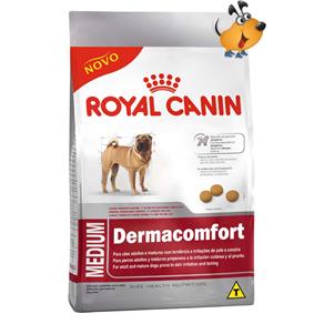 Ração Royal Canin Medium Dermacomfort - 10,1kg