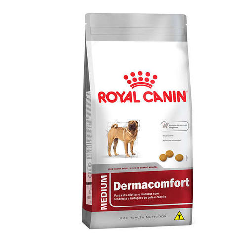 Ração Royal Canin Medium Dermacomfort para Cães Adultos ou Idosos de Raças Médias - 2,5 Kg