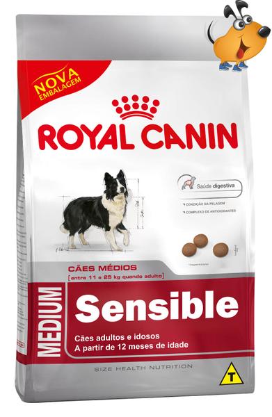 Ração Royal Canin Medium Sensible 15 Kg - Royal Canin