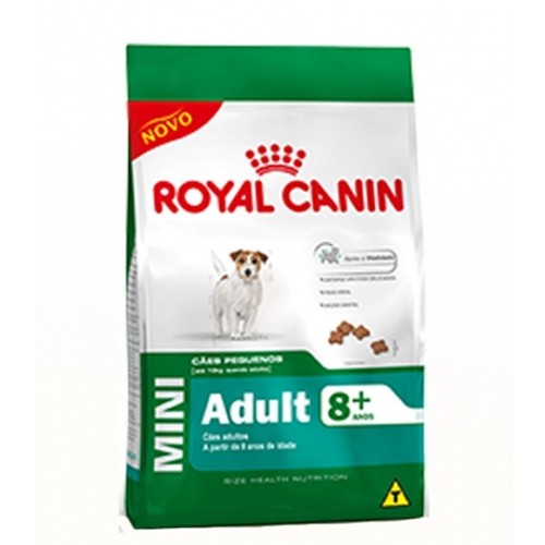 Ração Royal Canin Mini Adult 8+ 7,5Kg