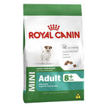 Ração Royal Canin Mini Adult 8+ para Cães Adultos de Raças Pequenas com 8 Anos ou Mais - 2,5 Kg