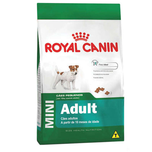 Ração Royal Canin Mini Adult para Cães Adultos de Porte Pequeno - 2,5 Kg