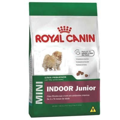 Ração Royal Canin Mini Indoor Junior - 7,5 Kg
