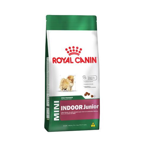 Ração Royal Canin Mini Indoor Junior para Cães Filhotes 2,5kg