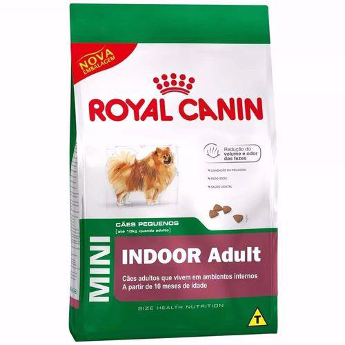 Ração Royal Canin Mini Indoor Junior para Cães Filhotes de Raças Pequenas em Ambientes Internos - 7,