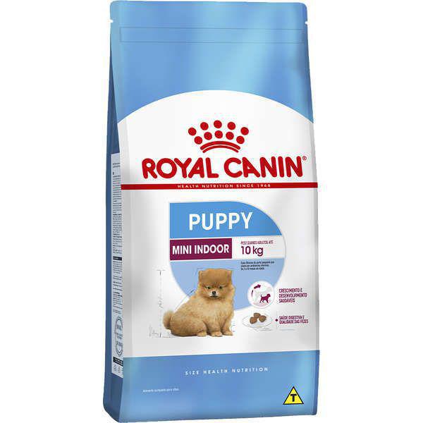 Ração Royal Canin Mini Indoor Puppy - 2,5 Kg