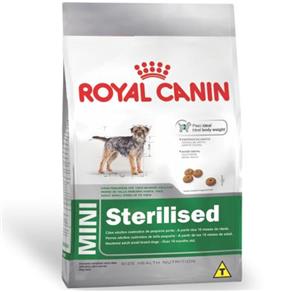 Ração Royal Canin Mini Sterilised para Cães Adultos Castrados de Pequeno Porte - 1 Kg