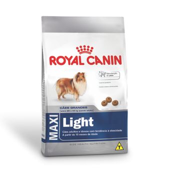 Ração Royal Canin P/ Cães Adultos Maxi Light 15Kg