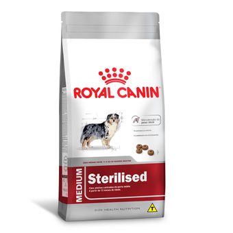 Ração Royal Canin P/ Cães Adultos Medium Sterilised 10Kg