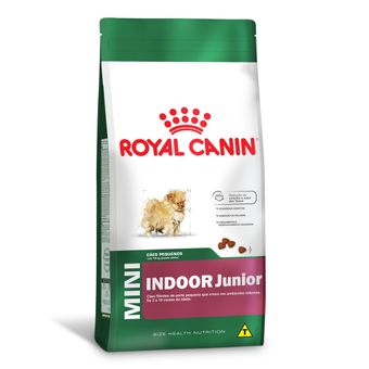 Ração Royal Canin P/ Cães Mini Indoor Junior 2,5Kg