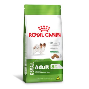 Ração Royal Canin P/ Cães X-Small Adulto 8+ 3Kg
