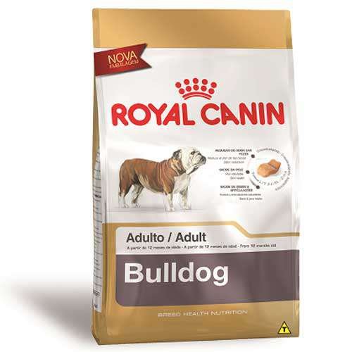 Ração Royal Canin para Cães Adultos da Raça Bulldog - 12 Kg