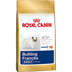 Ração Royal Canin para Cães Adultos da Raça Bulldog Francês - 3kg