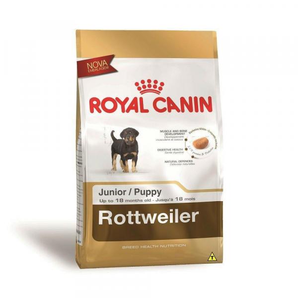 Ração Royal Canin para Cães Filhote da Raça Rottweiler - 12 Kg