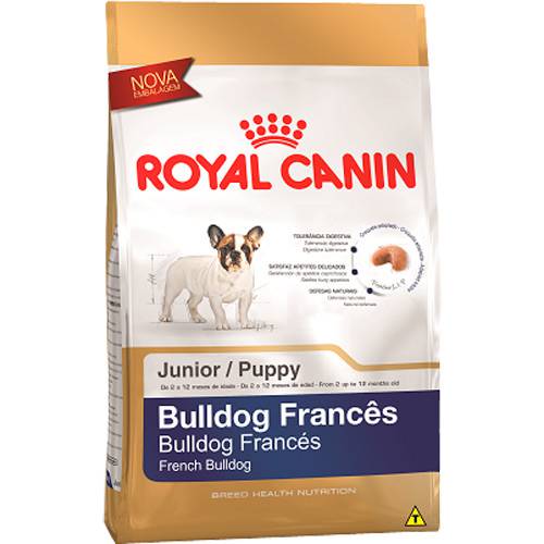Ração para Cão Bulldog Francês Júnior 3kg - Royal Canin