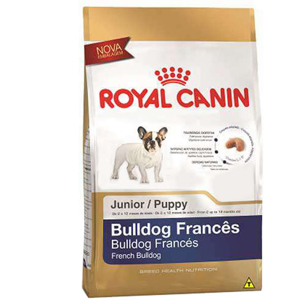 Ração Royal Canin para Cães Filhotes da Raça Bulldog Francês