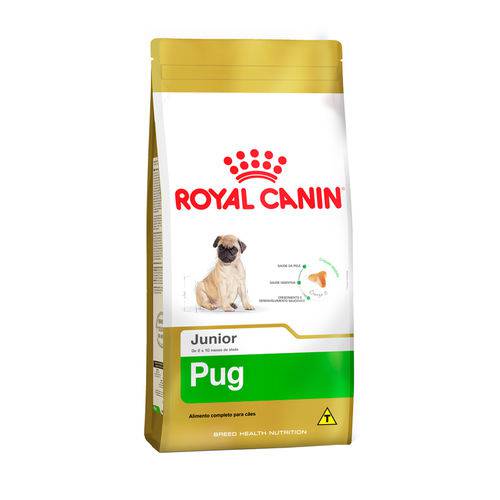 Ração Royal Canin para Cães Pug Junior - 1kg