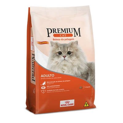 Ração Royal Canin Premium Cat Beleza da Pelagem para Gatos Adultos-10.1 Kg