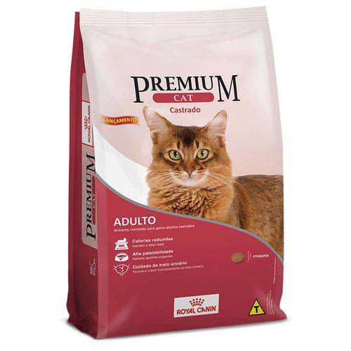 Ração Royal Canin Premium Cat para Gatos Adultos Castrados