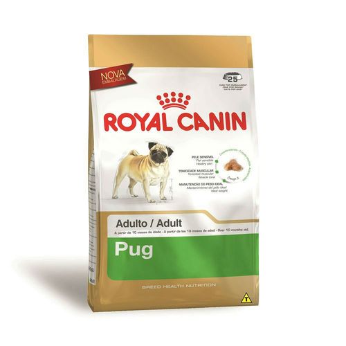 Ração Royal Canin Pug Cães Adultos 1kg